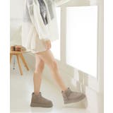 【24年秋冬再販】厚底ソール ボリュームファー ショート丈 ムートンブーツ | DEMETER | 詳細画像89 