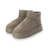 【24年秋冬再販】厚底ソール ボリュームファー ショート丈 ムートンブーツ | DEMETER | 詳細画像92 