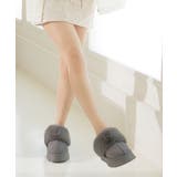 【24年秋冬再販】厚底ソール ボリュームファー バックストラップ | DEMETER | 詳細画像80 