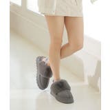 【24年秋冬再販】厚底ソール ボリュームファー バックストラップ | DEMETER | 詳細画像81 