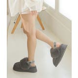 【24年秋冬再販】厚底ソール ボリュームファー バックストラップ | DEMETER | 詳細画像82 