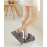 【24年秋冬再販】厚底ソール ボリュームファー バックストラップ | DEMETER | 詳細画像83 