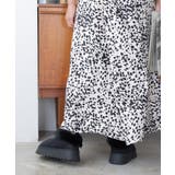 【24年秋冬新作】厚底ソール ボリュームファー アンクル丈 ムートンブーツ | DEMETER | 詳細画像73 