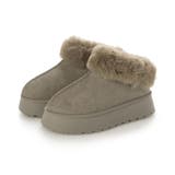 【24年秋冬新作】厚底ソール ボリュームファー アンクル丈 ムートンブーツ | DEMETER | 詳細画像88 