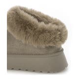 【24年秋冬新作】厚底ソール ボリュームファー アンクル丈 ムートンブーツ | DEMETER | 詳細画像93 