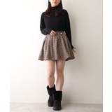 【25年秋冬新作】厚底 ファーカバー ミニ丈 ムートンブーツ | DEMETER | 詳細画像12 