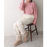 【25年秋冬新作】厚底 ファーカバー ミニ丈 ムートンブーツ | DEMETER | 詳細画像23 