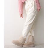 【25年秋冬新作】厚底 ファーカバー ミニ丈 ムートンブーツ | DEMETER | 詳細画像26 