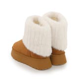 【25年秋冬新作】厚底 ファーカバー ミニ丈 ムートンブーツ | DEMETER | 詳細画像34 