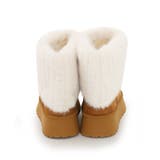 【25年秋冬新作】厚底 ファーカバー ミニ丈 ムートンブーツ | DEMETER | 詳細画像35 