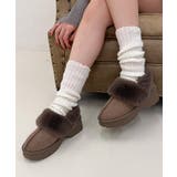 【26年秋冬再販】厚底 デザインソール バックバンド ムートンシューズ | DEMETER | 詳細画像52