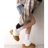 【26年秋冬再販】厚底 デザインソール バックバンド ムートンシューズ | DEMETER | 詳細画像80