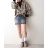 【25年秋冬新作】厚底 デザインソール ボリュームファー ムートンシューズ | DEMETER | 詳細画像19