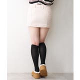 【25年秋冬新作】厚底 デザインソール ボリュームファー ムートンシューズ | DEMETER | 詳細画像25