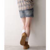 【25年秋冬新作】厚底 デザインソール ボリュームファー ムートンブーツ | DEMETER | 詳細画像27 