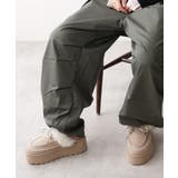 【25年秋冬新作】厚底 プラットフォーム モカシンデザイン ムートンシューズ | DEMETER | 詳細画像21 