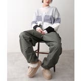 【25年秋冬新作】厚底 プラットフォーム モカシンデザイン ムートンシューズ | DEMETER | 詳細画像22 