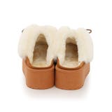 【25年秋冬新作】厚底 プラットフォーム モカシンデザイン ムートンシューズ | DEMETER | 詳細画像33 