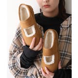 【25年秋冬新作】厚底 ボリュームファー ムートンシューズ | DEMETER | 詳細画像13 