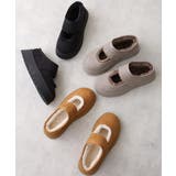 【25年秋冬新作】厚底 ボリュームファー ムートンシューズ | DEMETER | 詳細画像3 