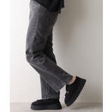 【25年秋冬新作】厚底 ボリュームファー ムートンシューズ | DEMETER | 詳細画像8 