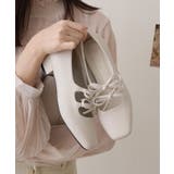 【25年春夏新作】スクエアトゥ ダブルリボン ストラップ パンプス | DEMETER | 詳細画像50