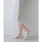 【25年春夏新作】ポインテッドトゥ バックルベルト ミュールパンプス | DEMETER | 詳細画像70 