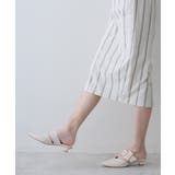 【25年春夏新作】ポインテッドトゥ バックルベルト ミュールパンプス | DEMETER | 詳細画像71 