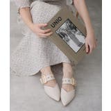 【25年春夏新作】ポインテッドトゥ バックルベルト ミュールパンプス | DEMETER | 詳細画像74 