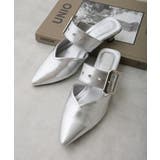 【25年春夏新作】ポインテッドトゥ バックルベルト ミュールパンプス | DEMETER | 詳細画像80 