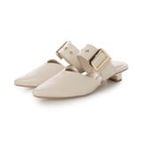 【25年春夏新作】ポインテッドトゥ バックルベルト ミュールパンプス | DEMETER | 詳細画像89 