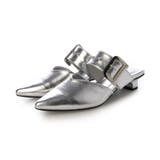 【25年春夏新作】ポインテッドトゥ バックルベルト ミュールパンプス | DEMETER | 詳細画像90 