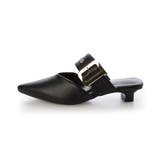 【25年春夏新作】ポインテッドトゥ バックルベルト ミュールパンプス | DEMETER | 詳細画像91 