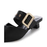 【25年春夏新作】ポインテッドトゥ バックルベルト ミュールパンプス | DEMETER | 詳細画像95 