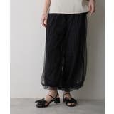 【25年春夏新作】2WAY スクエアトゥ シフォンリボン ストラップサンダル | DEMETER | 詳細画像13