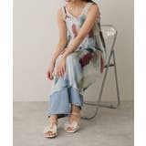 【25年春夏新作】2WAY スクエアトゥ シフォンリボン ストラップサンダル | DEMETER | 詳細画像18