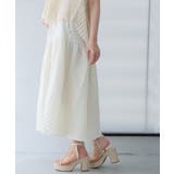 【26年春夏新作】厚底 プラットフォーム アンクルストラップ チュールサンダル | DEMETER | 詳細画像22 