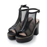 【26年春夏新作】厚底 プラットフォーム アンクルストラップ チュールサンダル | DEMETER | 詳細画像25 