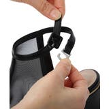 【26年春夏新作】厚底 プラットフォーム アンクルストラップ チュールサンダル | DEMETER | 詳細画像32 