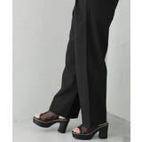 【26年春夏新作】厚底 プラットフォーム アンクルストラップ チュールサンダル | DEMETER | 詳細画像8 