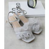 【25年春夏新作】スクエアトゥ フリル アンクルストラップ サンダル | DEMETER | 詳細画像21