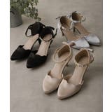 【25年春夏新作】パールビジュー アンクルストラップ オケージョンパンプス | DEMETER | 詳細画像2