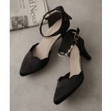 【25年春夏新作】パールビジュー アンクルストラップ オケージョンパンプス | DEMETER | 詳細画像3