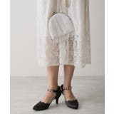 【25年春夏新作】パールビジュー アンクルストラップ オケージョンパンプス | DEMETER | 詳細画像5