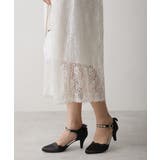 【25年春夏新作】パールビジュー アンクルストラップ オケージョンパンプス | DEMETER | 詳細画像6