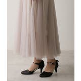 【25年春夏新作】パールビジュー アンクルストラップ オケージョンパンプス | DEMETER | 詳細画像9