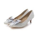 取り外しリボン付き グリッターレース素材 ポインテッドトゥ | DEMETER | 詳細画像24