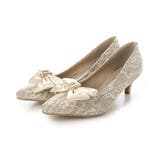 取り外しリボン付き グリッターレース素材 ポインテッドトゥ | DEMETER | 詳細画像25