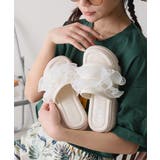 【25年春夏新作】厚底 プラットフォーム フリルサンダル | DEMETER | 詳細画像19