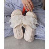 【25年春夏新作】厚底 プラットフォーム フリルサンダル | DEMETER | 詳細画像27